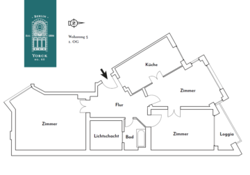 Beautiful free apartment in Kreuzberg, 10965 Berlin, Etagenwohnung