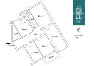 Willkommen in Kreuzberg, 10965 Berlin, Etagenwohnung