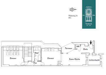 Provisionsfrei! Über den Dächern von Kreuzberg, 10965 Berlin, Etagenwohnung